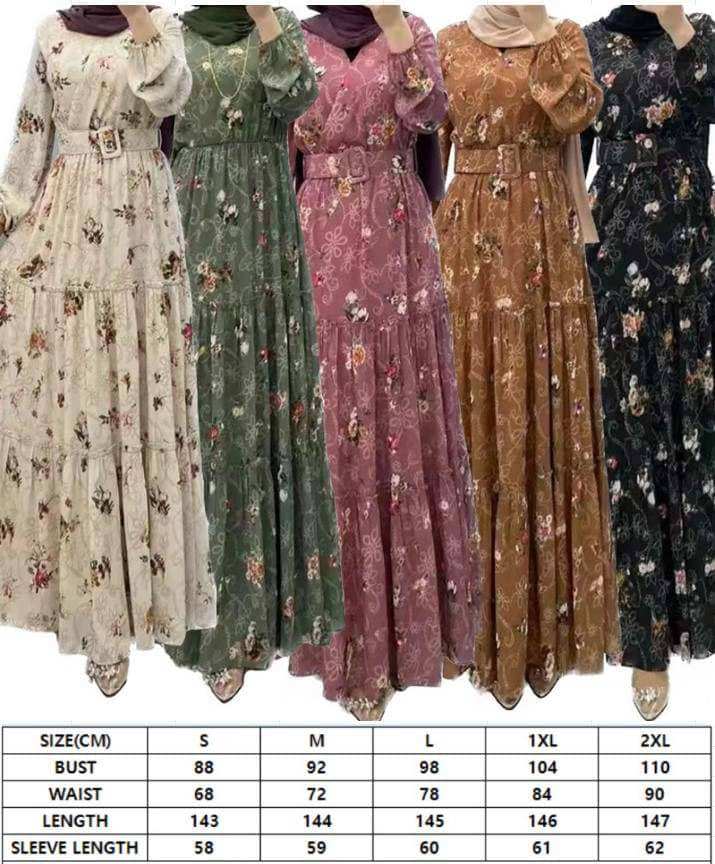 012-Abaya Dress