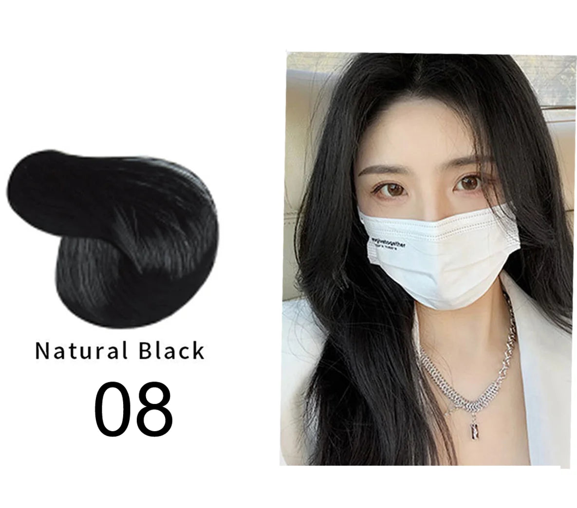 020-Mokeru 500ml Argan Oil Hair Dye Color Shampoo