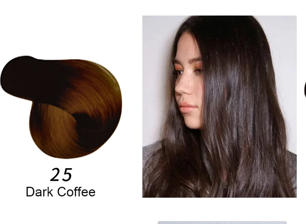 020-Mokeru 500ml Argan Oil Hair Dye Color Shampoo
