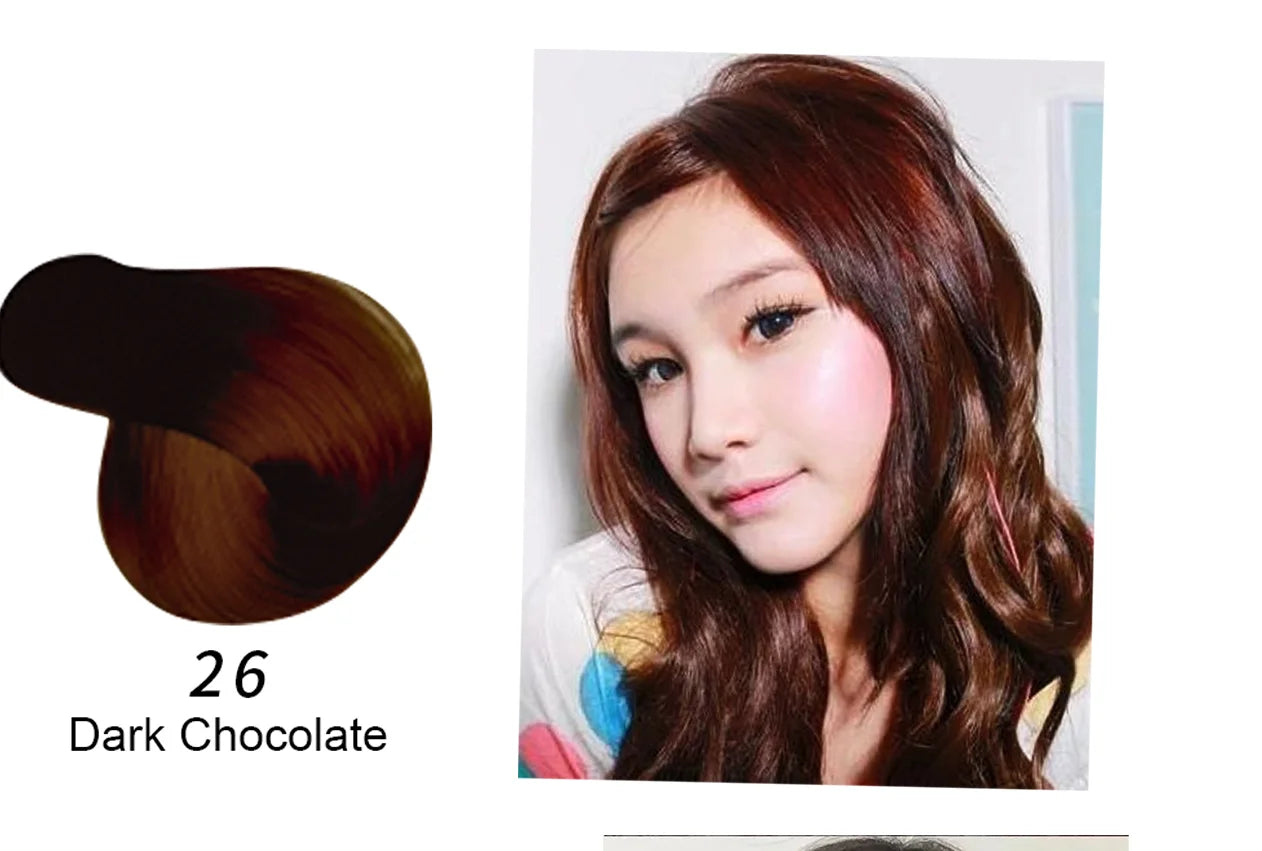 020-Mokeru 500ml Argan Oil Hair Dye Color Shampoo