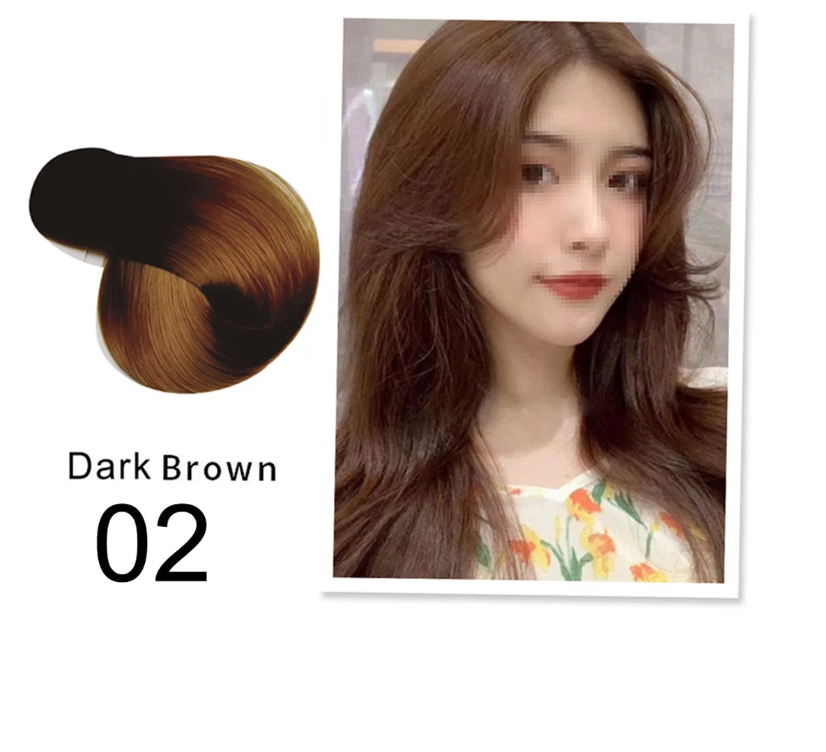020-Mokeru 500ml Argan Oil Hair Dye Color Shampoo