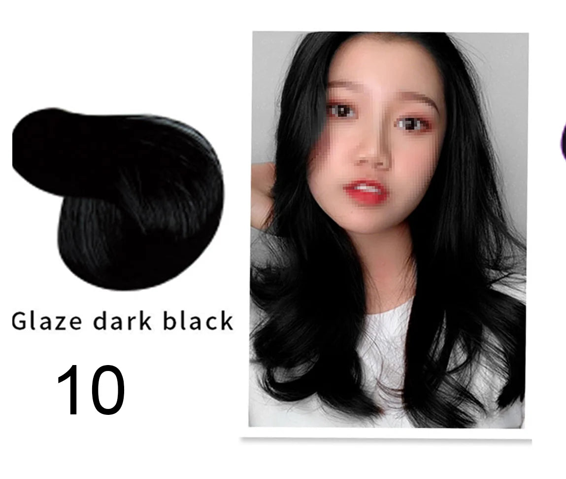 020-Mokeru 500ml Argan Oil Hair Dye Color Shampoo